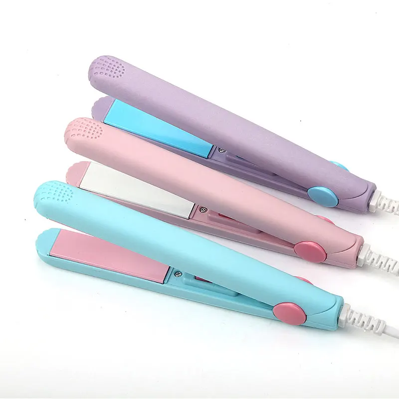 

CSW Mini Hair Straightener Dual Curling Rod Floating Splint Hair Straightening Flat Iron Perm Sticks Electric Hairbrush Curlers