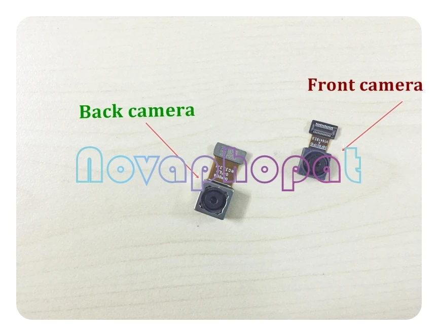 

Novaphopat 100% tested Back Rear Big Camera Module Flex Cable For Huawei P8 Lite 2017 Front Small Camera Flex Cable + tracking