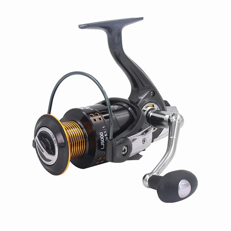 DIAODELAI Hot Sell Fishing Reel New LJ 12+1 BB 5.21 Gear Ratio