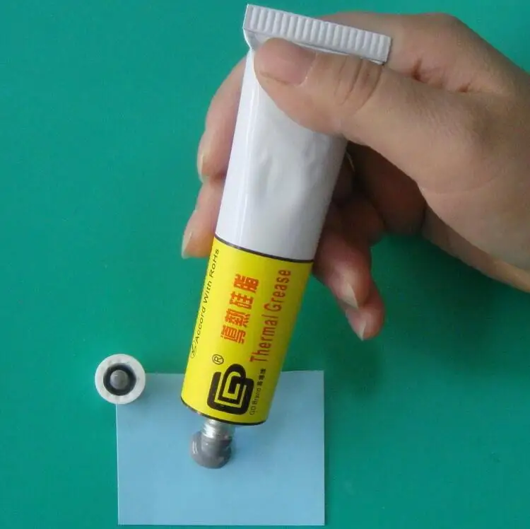 

High-conductivity GD66 thermal grease silicone cooling gel gray weight 90 g aluminum tube