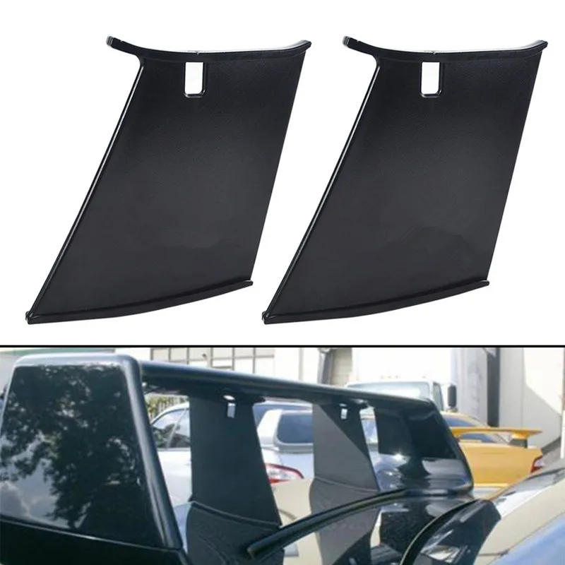 

New 2x Car Rear Trunk Spoiler Wing Stiffi Support Stabilizer Fit For Subaru Impreza WRX STi 2002-2007 Racing Wing