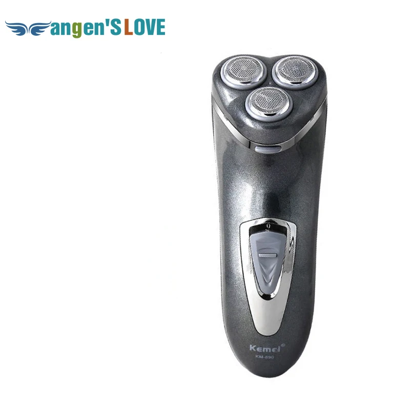 KEMEI KM 890 Electronic Shaver Triple Blade Electric Rechargeable