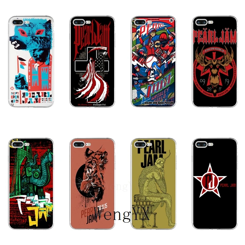 

Pearl Jam Pj Milwaukee Poster Slim silicone Soft phone case For iPhone X 8 8plus 7 7plus 6 6s plus 5 5s 5c SE 4 4s