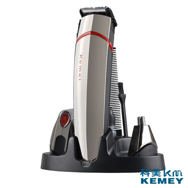 

Kemei Electric Rechargeable Hair Beard with and Shaving Function tool kit