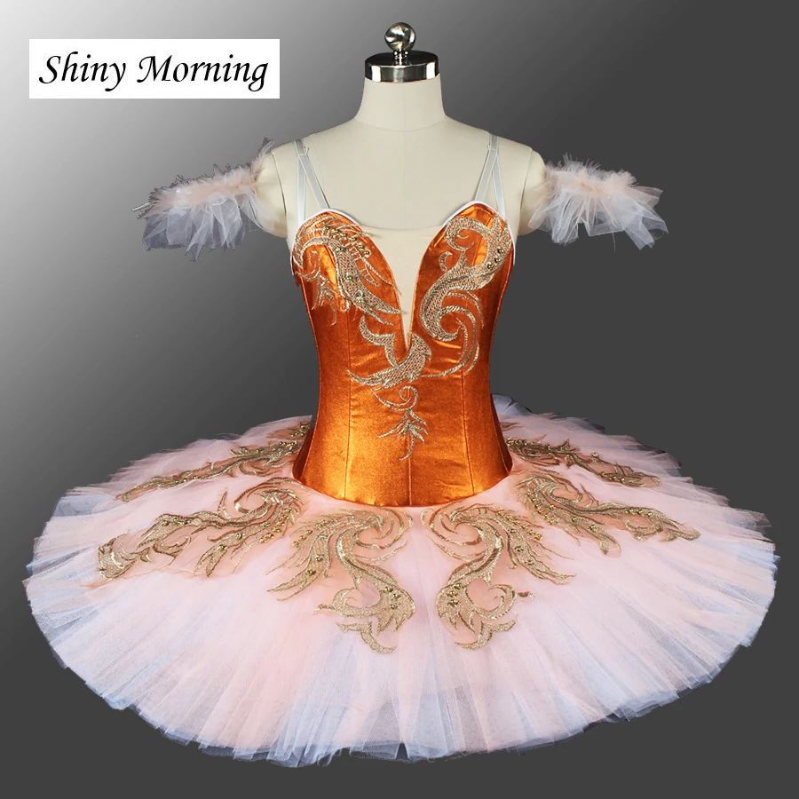 Buy classical ballet tutus gold pancake platter