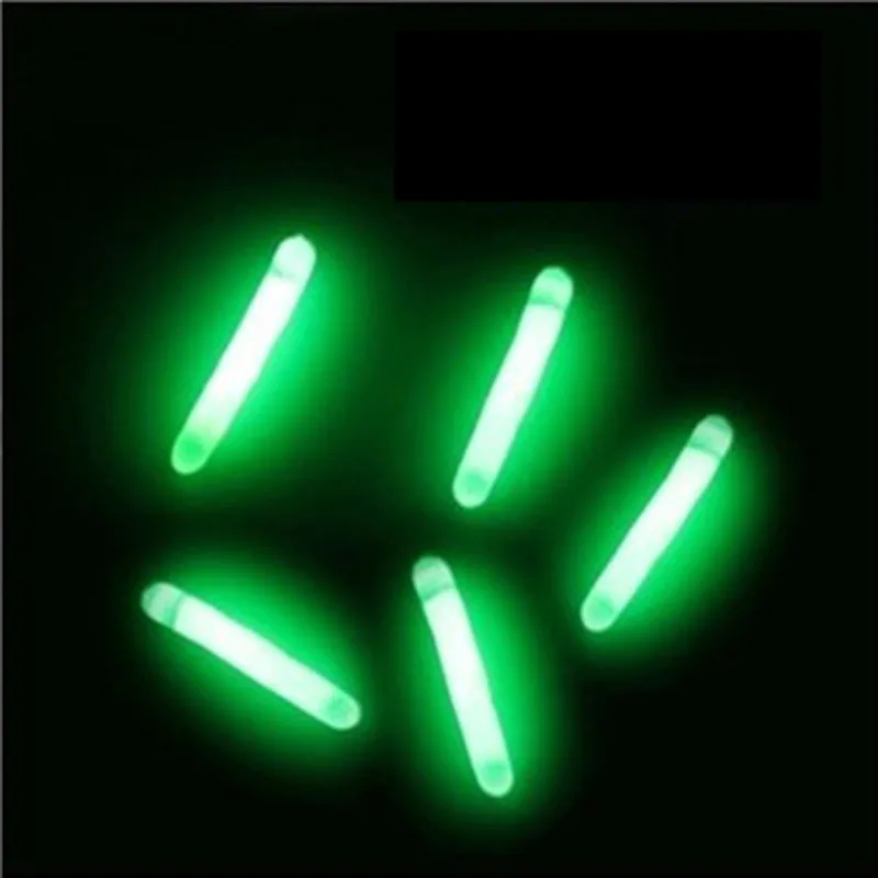 

250pcs Fishing Light Sticks Luminous Float Glow at night fishing tackle 4.5 *37mm Luminous Float Lights