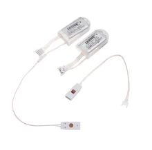 1 par Sapatos SMD3528 0.65mx2 RGB Luz de Tira Flexível À Prova D' Água USB LEVOU Decoração