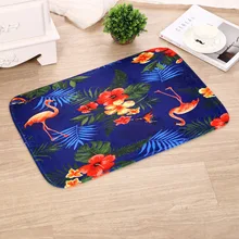 Фланелевый ковер с принтом Фламинго ковер "мандала" украшение дома 40x60 см 1 шт./лот ковры для гостиной спальни коврик для прихожей
