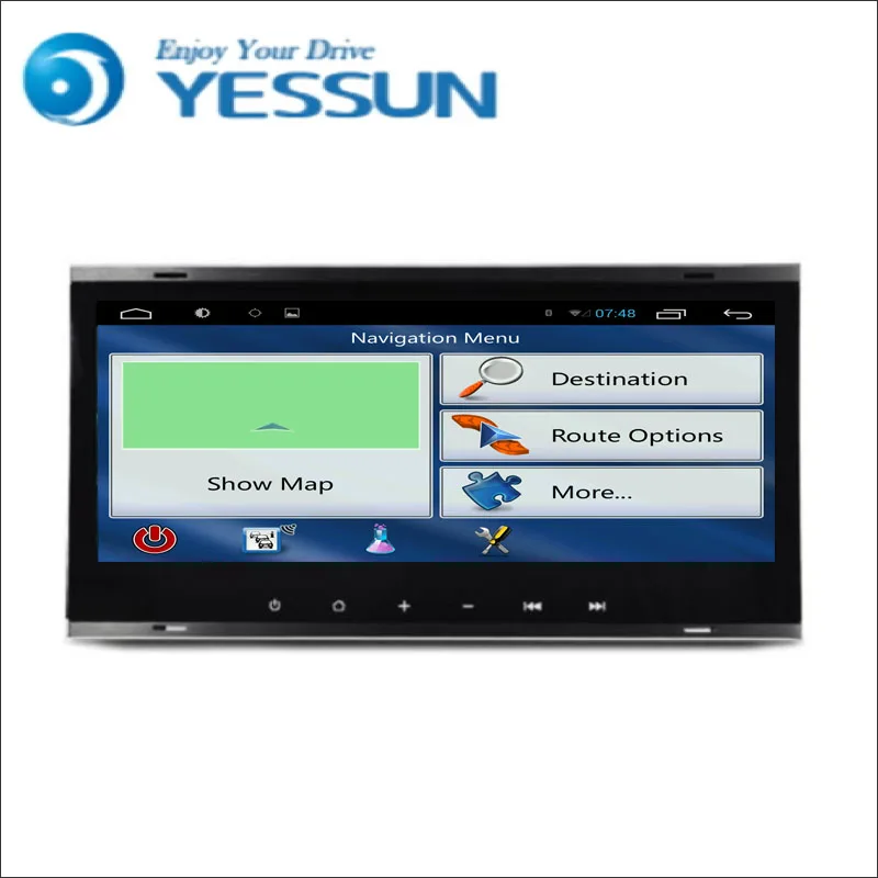 Best YESSUN Android Radio Car DVD Player For Volkswagen Old Touareg stereo radio multimedia GPS navigation with WIFI Bluetooth AM/FM 3