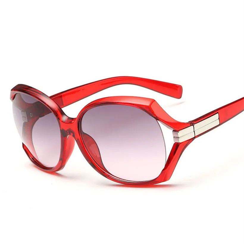 red fashion sunglasses