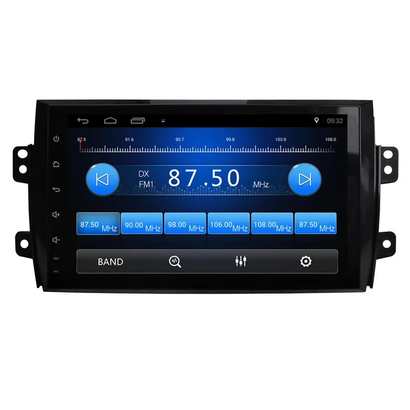 Cheap Quad-core 2Din 9" Android 8.1/7.1 Car GPS Radio For 2006-2012 Suzuki SX4 with Bluetooth Music WIFI support OBD2 DVR 3G 4G LTE 2