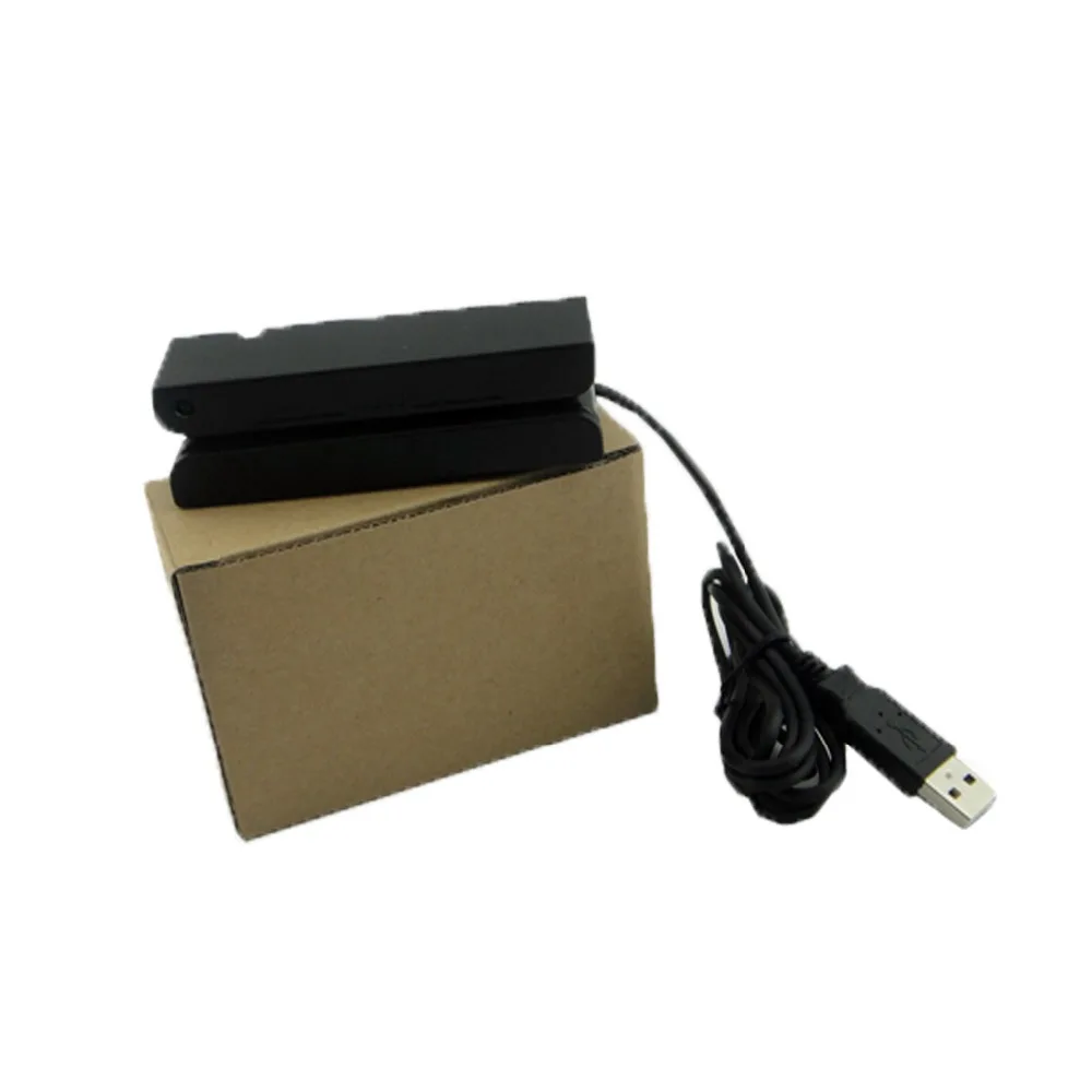 Мини трек размера 1/2/3 компактный считыватель карт с магнитной полосой USB банкомат