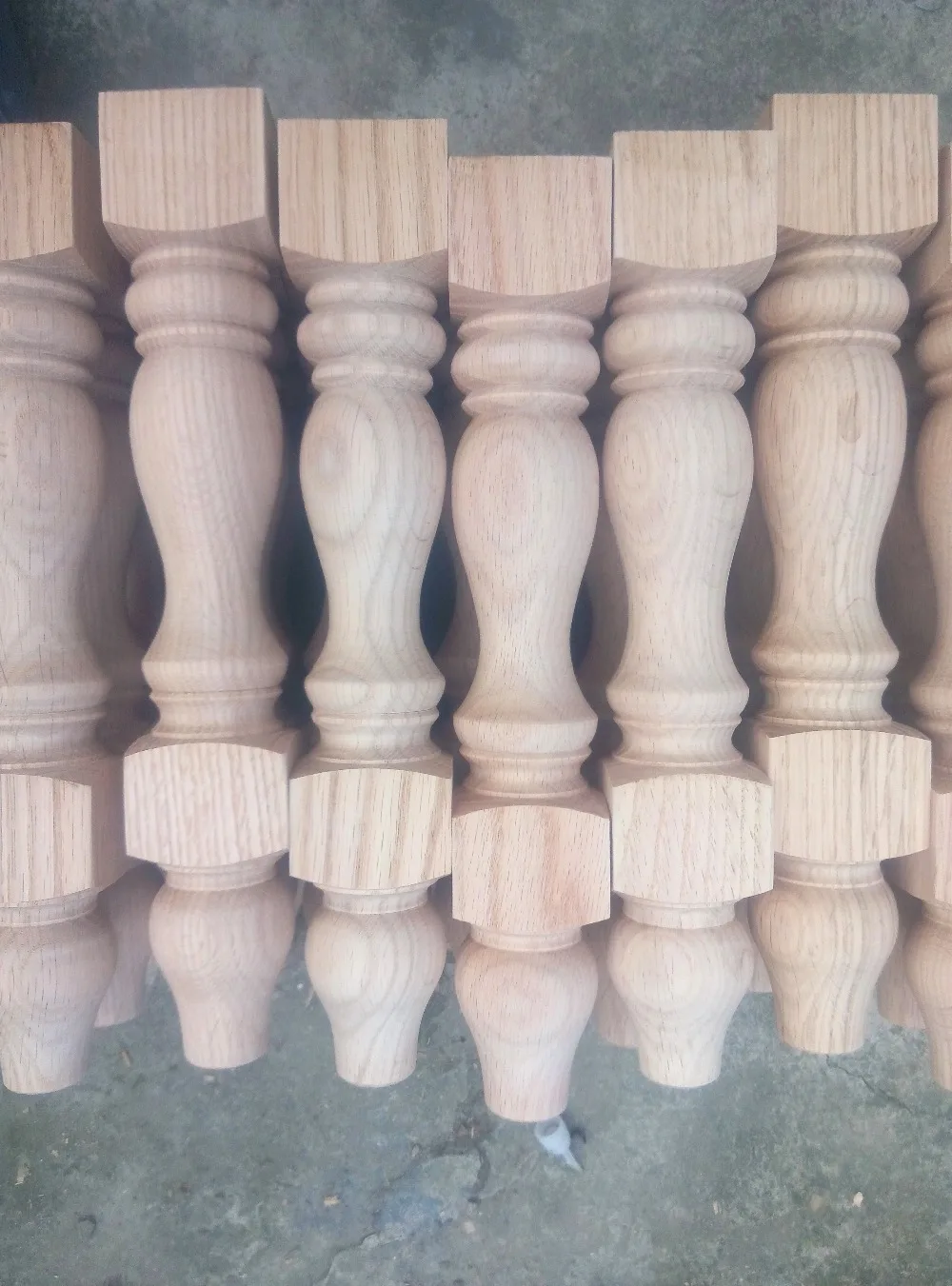 Цилиндрические ножки для мебели из цельного дерева(A772