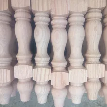 Цилиндрические ножки для мебели из цельного дерева(A772