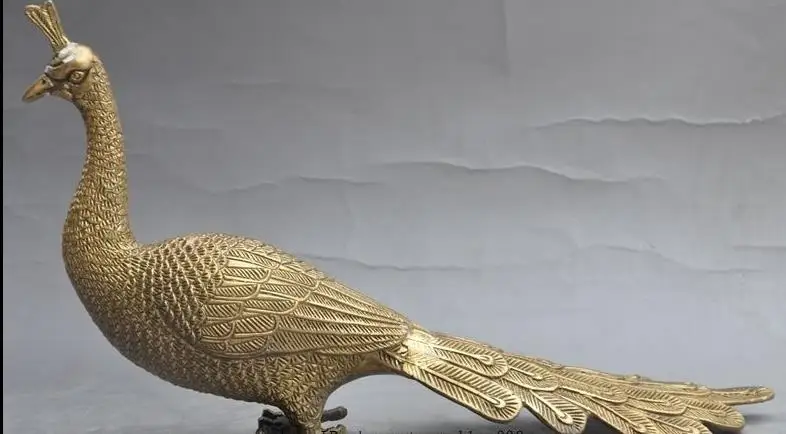 671115653 + 13 &quotКитайский латунный по феншуй благоприятный павлин пава птица Феникс
