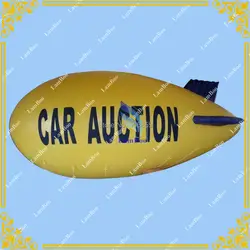 8 м/26ft длинный желтый надувной Zeppelin для различных событий/надувные дирижабль для рекламы, надувной дирижабль
