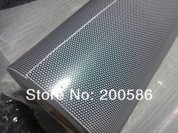 

Fly Eye Tint Black Headlights Tint Perforated Mesh Film Self Adhesive Vinyl 1.07x50 Meters Free Shipping To UK