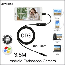 JCWHCAM 3.5M Mini Android Endoscope Snake OTG USB Endoscope 7mm Lens IP67 Waterproof USB Borescope Pipe Inspection Camera JCWHCAM 3.5M Mini Android Endoscope Snake OTG USB Endoscope 7mm Lens IP67 Waterproof USB Borescope Pipe Inspection Camera