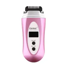 Kemei KM-6810 инфракрасный удаления волос для женщин бритья Бритвы Эпиляторы Дамская бритва, средства для ухода для женщин