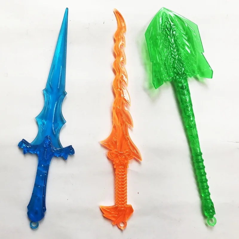1pc Plastic Sword knife spades Toy Promotional Birthday Party kids