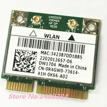 SSEA оптовый для Dell DW1704 Broadcom BCM943142HM мини PCI-E WLAN WiFi Bluetooth 4,0 для Dell 17TR 15TR 17R 15R