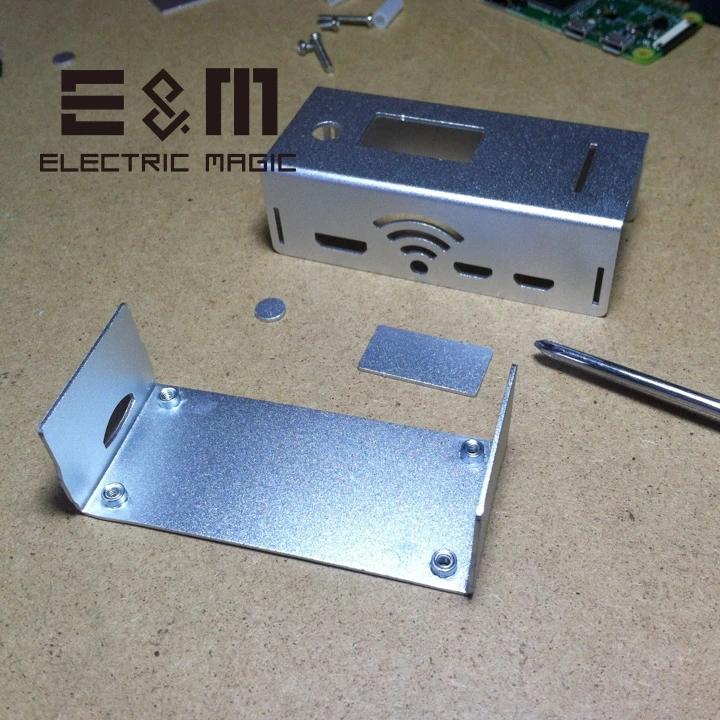 Чехол из алюминиевого сплава с ЧПУ для Mini MMDVM Плата расширения точки доступа Rainsun