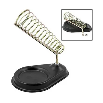 

MYLB-Soldering Solder Iron Metal Stand Holder Black Base