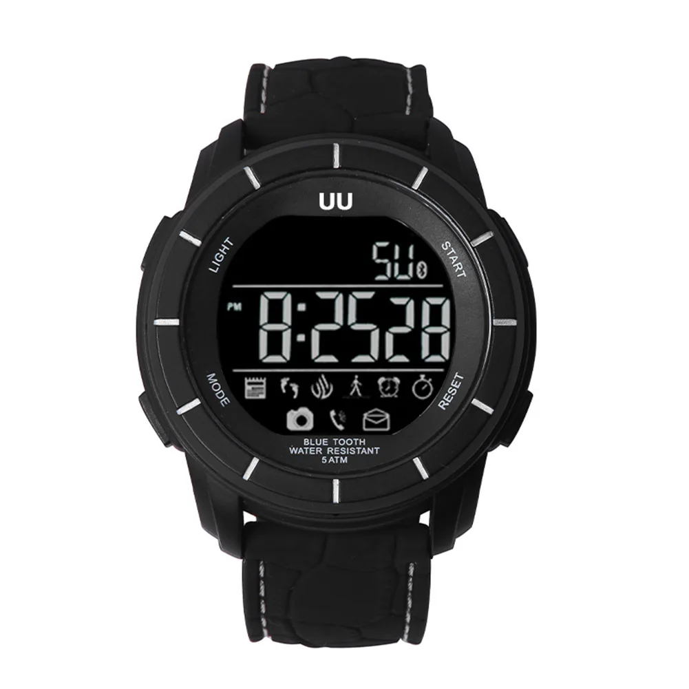 

Sport Timer Professional UU Smart Watch Outdoor Waterproof Health Monitoring Bluetooth 4.0 Compatible with Android IOS Gift