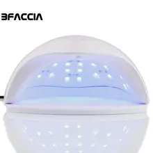 Bfaccia 48 Вт Профессиональный 365+ 405nm УФ/светодиодный светильник Сушилка для ногтей машина для полировки ногтей Гель-лак для отверждения ногтей инструмент