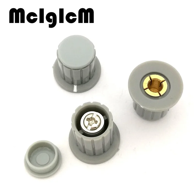 MCIGICM Grey knob button cap is suitable for high quality WXD3-13-2W-turn around special potentiometer knob