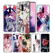 Darling in the Franxx Soft Black Silicone Case Cover for OnePlus 6 6T 7 Pro 5G Ultra-thin TPU Phone Back Protective Fundas Coque