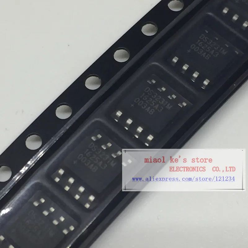 

[5pcs/1lot or 10pcs/1lot]100% New Original; DS3231MZ DS3231M DS3231 S3231M - IC RTC CLK/CALENDAR I2C 8-SOIC