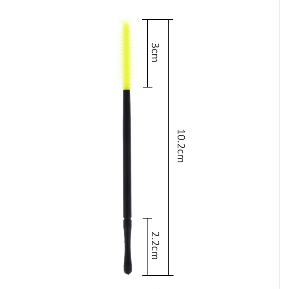 50 шт./упак. одноразовые щеточки с тушью для ресниц палочки Аппликатор для ресниц гребень кисти для макияжа ресниц удаления тампон Micro