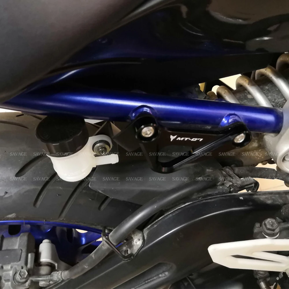 ЧПУ задняя подставка для ног для YAMAHA MT-07 MT07 MT 07 FZ-07 FZ07 FZ 07- CNC аксессуары для мотоциклов