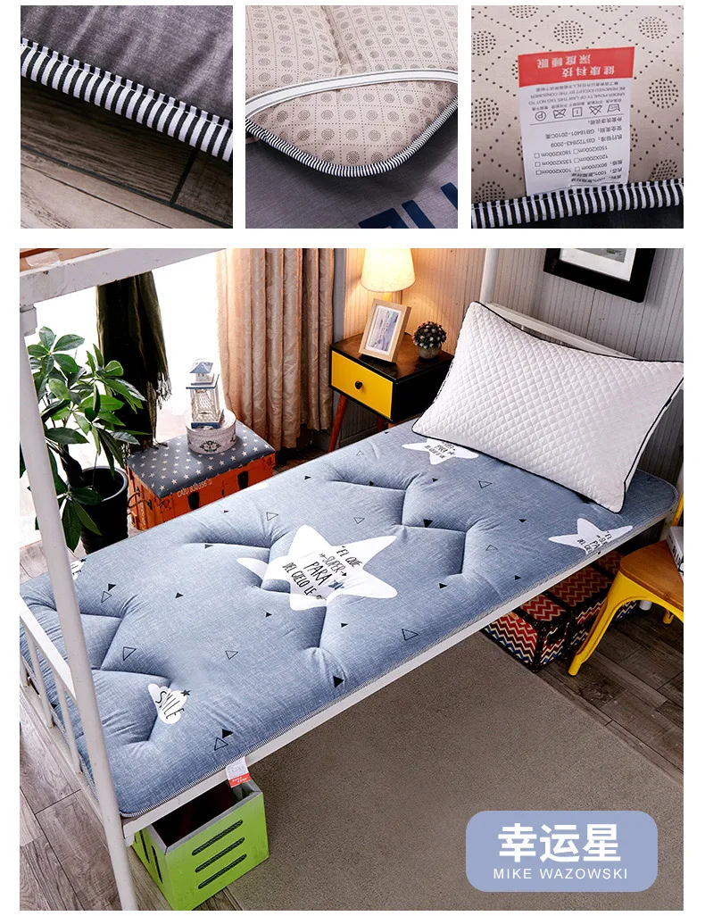 Мягкие удобный матрац студенческого общежития 0,9 м матрас для односпальной кровати кровать 1,2 pad 1,5 татами матрас