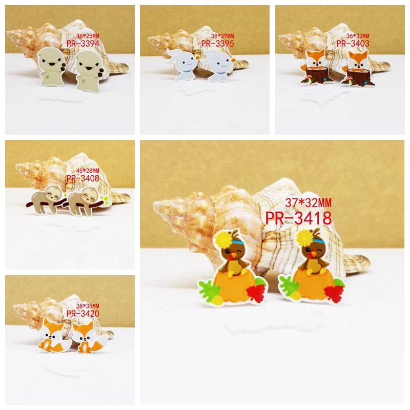 

Free shipping 30 pcs cartoon character planar resin pr 3420