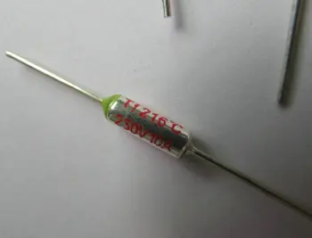 

20 Pcs / 1 pack Good quality 216 Degree Thermal Fuse Temp 216 C Cut-off 250V 10A Temperature for Cooker ect. , Free Shipping