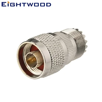 

Eightwood 2 Pack N to UHF RF Coaxial Adapter N Plug Male to UHF SO-239 Jack Female RF Connector Straight USA Fast
