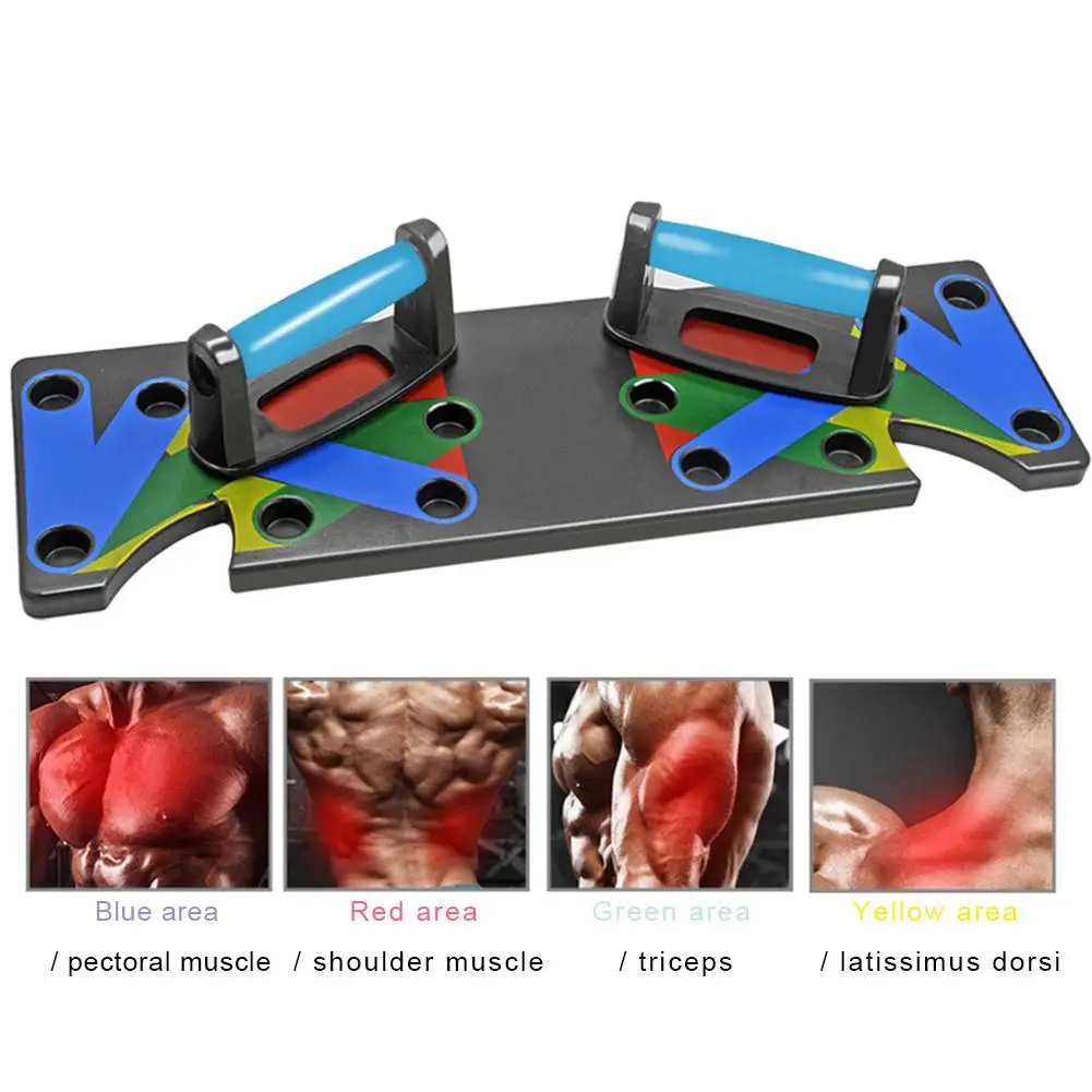Пушап стойка доска Комплексная фитнес-упражнения стенды Бодибилдинг система обучения домашнее оборудование поддержка Пушап доска