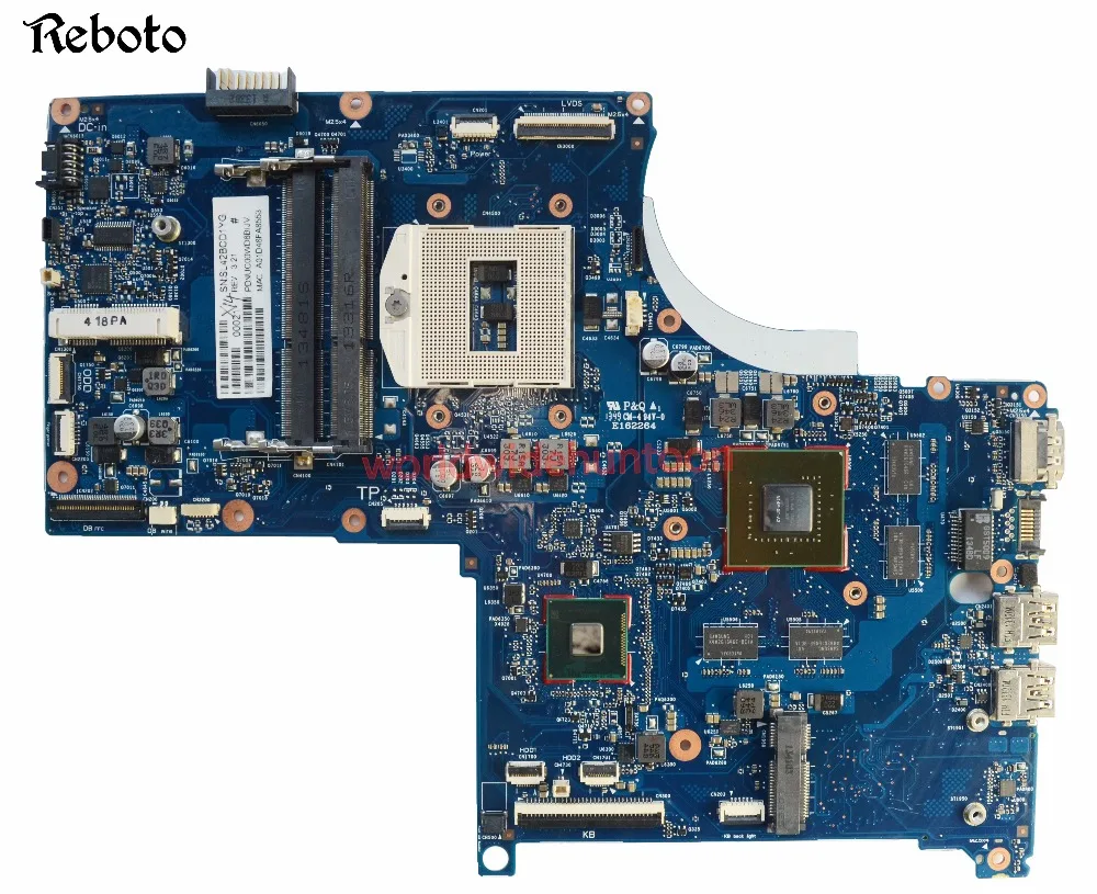 

Classy Motherboard For Envy HP 17 Series Laptop With Chipset HM87 Socket rPGA-947 P/N 6050A2563801-MB-A02 DDR3 100% Fully Tested