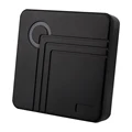 RFID NFC Smart Card Reader Support ISO14443A MF 1k Card 13.56MHz Proximity IC Reader With LED Light Waterproof Black Color