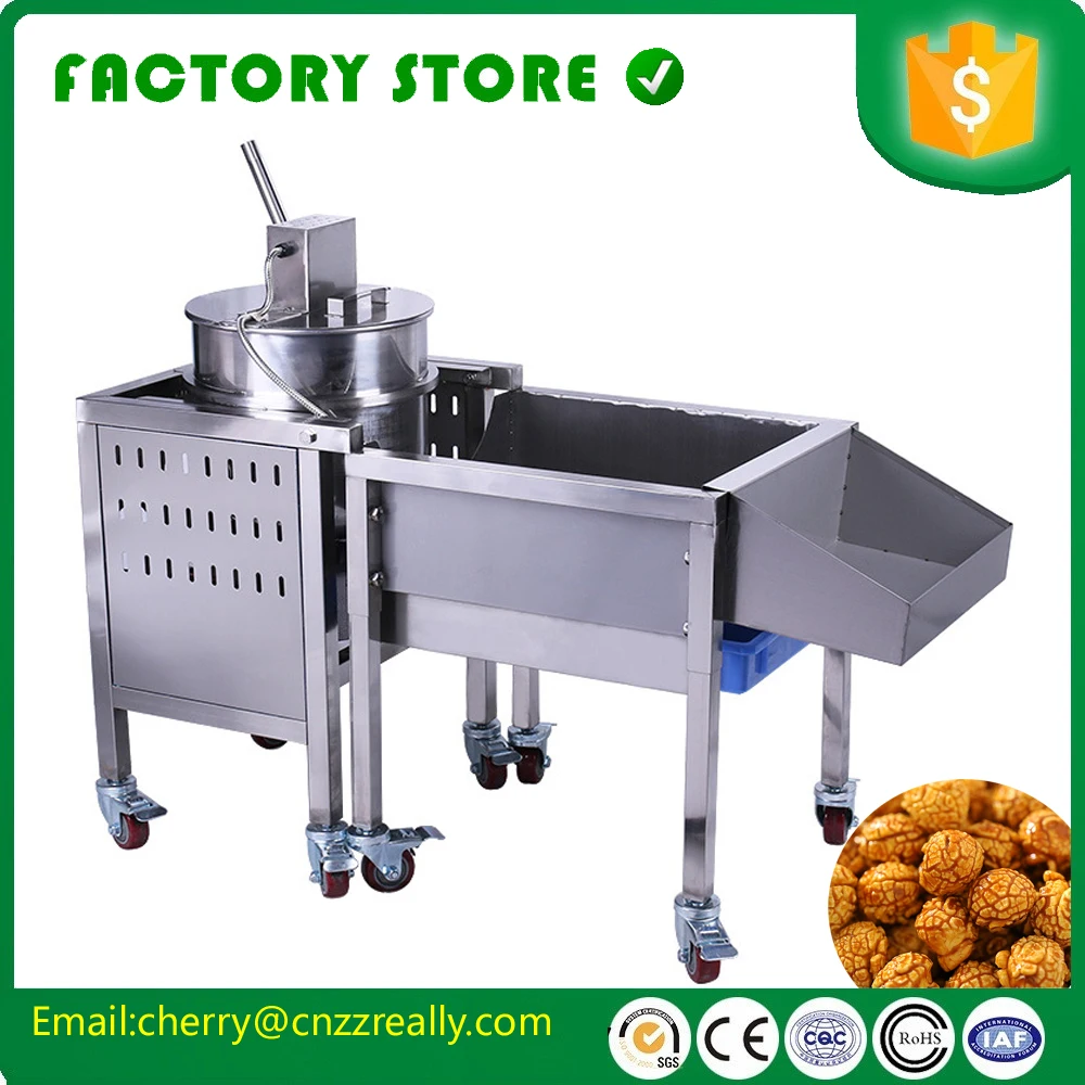 Large scale commercial popcorn machine pocorn industrial for salein Food Processors from Home