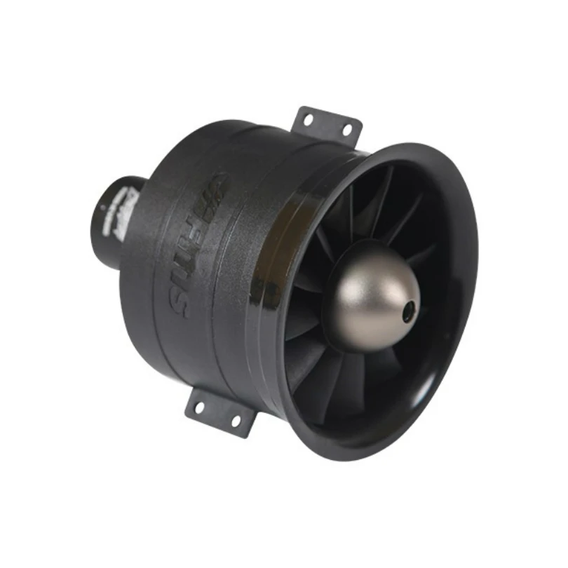 FMS 80 мм Ducted Fan EDF Jet 12 Blades с 3280 KV2100 Motor 6S Pro радиоуправляемый самолет вертолет Plane Engine