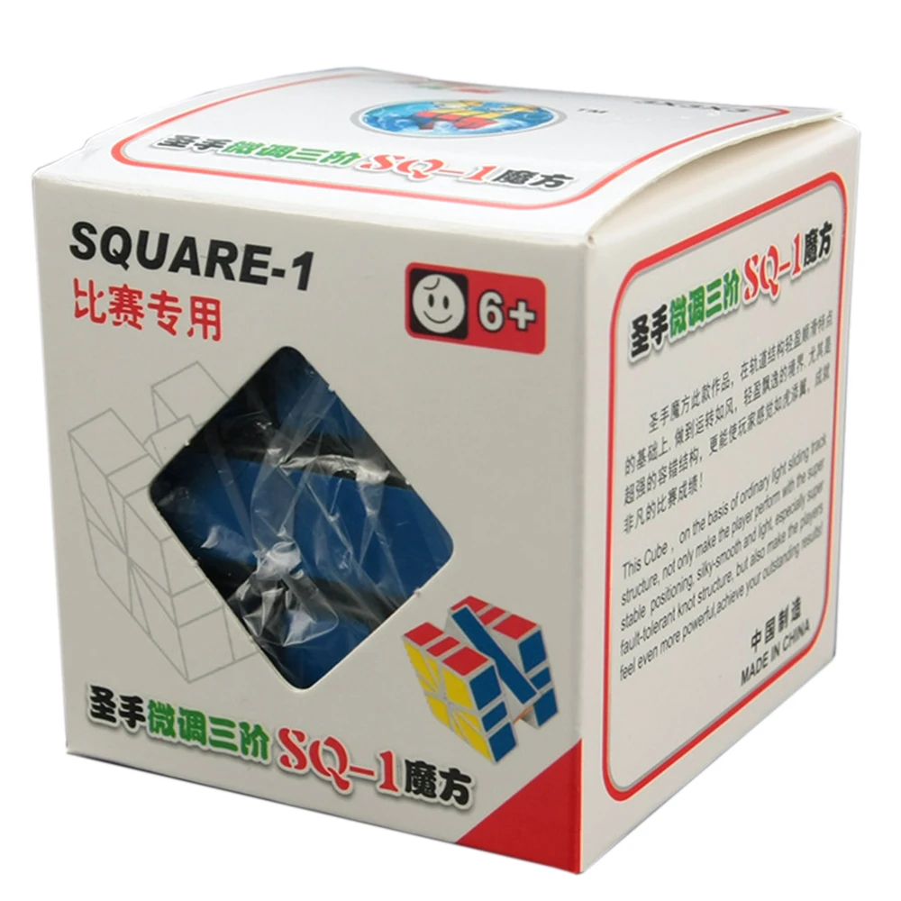 3 слоя SQ1 Square1 магические Кубики-пазлы игрушек для детей 5,5 CM ShengShou странно-образный ПВХ наклейки Cubos Megico