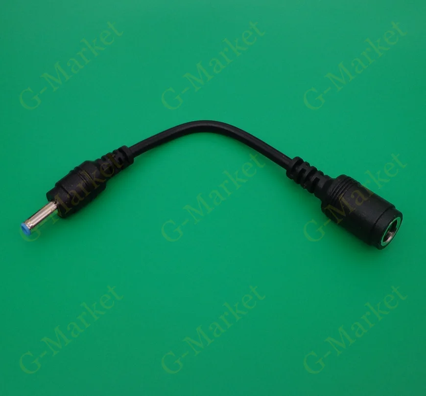 20X New 7.4MM*5.0MM Female to 4.5mm*3.0mm Male Central Pin Connector Converter Cable For HP Netbook Free shipping