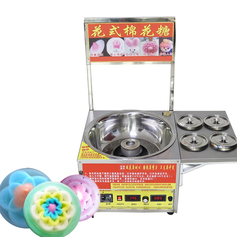 cotton candy making 