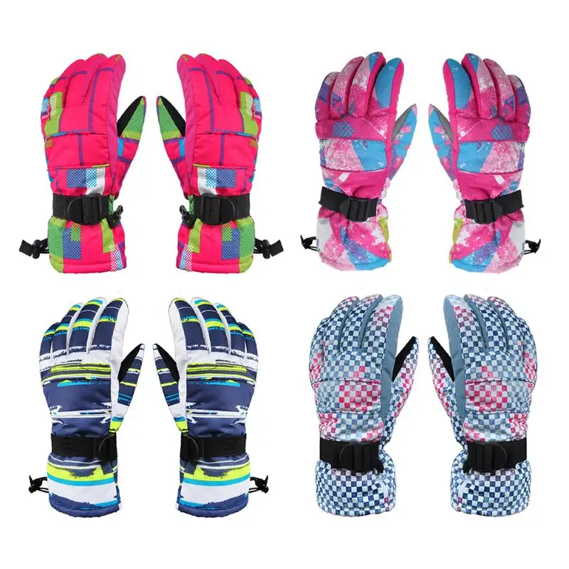 النساء قفازات للتزلج يندبروف ماء دافئ للدراجات تزلج الثلوج الثلج الدراجات النارية على الجليد التزلج قفازات الشتاء في الهواء الطلق