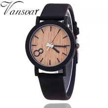 2016 Simulation Wooden Relojes Quartz Women Watch Casual Wooden Color Leather Strap Watch Wood Male Wristwatch Relogio Masculino