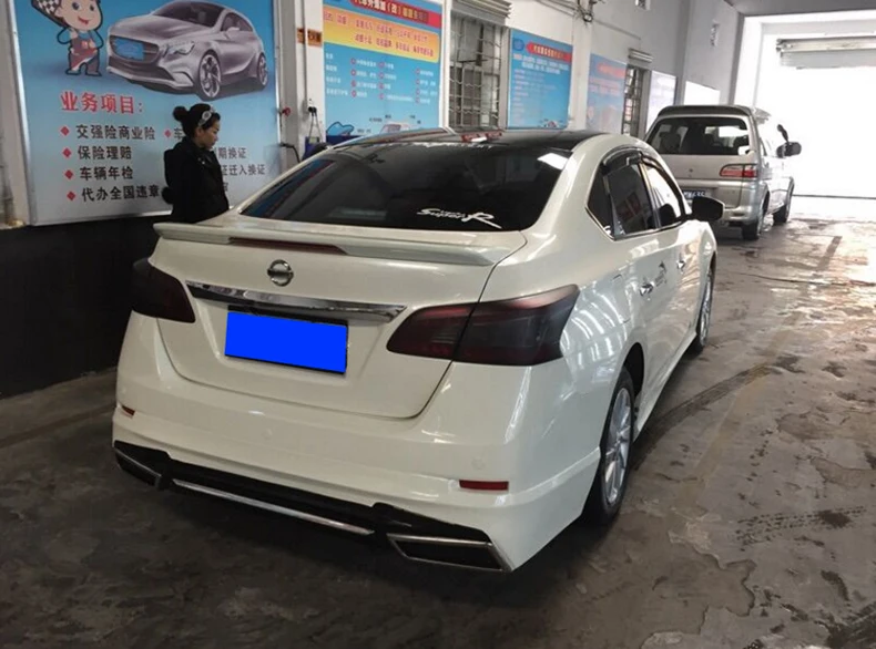 Используется для nissan sentra/sylphy спойлер 2012 2018 высокого качества ABS Материал