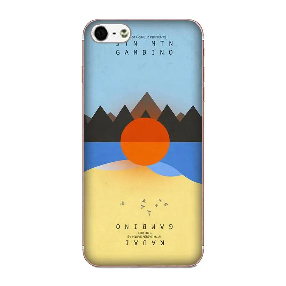 Детский Gambino Kauai для Apple iPhone X XS Max XR 4 4S 5 5C 5S SE 6 6S 7 8 Plus Мягкий Силиконовый ТПУ